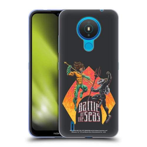 Aquaman And The Lost Kingdom Graphics Battle Of The Seas Soft Gel Case for Nokia 1.4