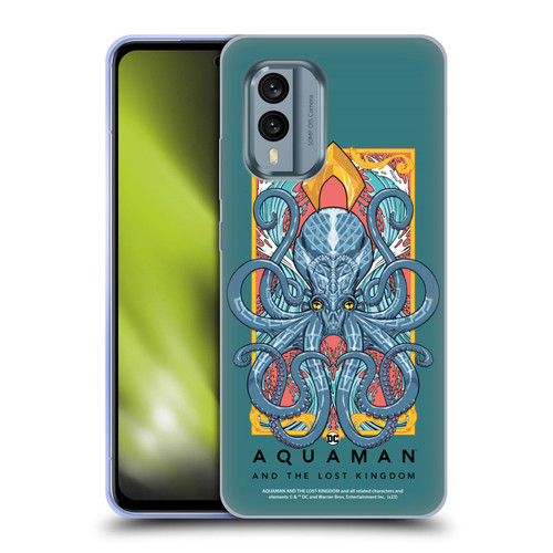 Aquaman And The Lost Kingdom Graphics Topo Soft Gel Case for Nokia X30