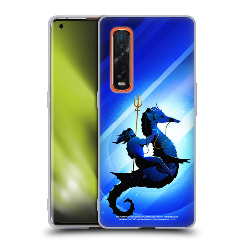 Aquaman And The Lost Kingdom Graphics Arthur Curry And Storm Soft Gel Case for OPPO Find X2 Pro 5G