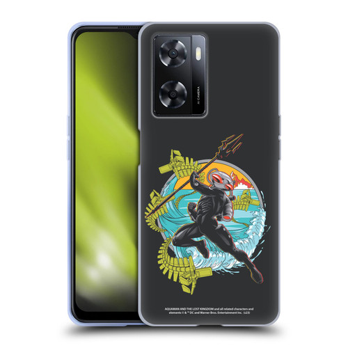 Aquaman And The Lost Kingdom Graphics Black Manta Art Soft Gel Case for OPPO A57s