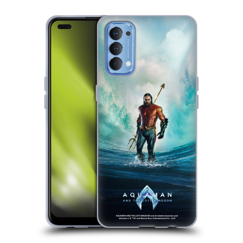 Aquaman And The Lost Kingdom Graphics Poster Soft Gel Case for OPPO Reno 4 5G
