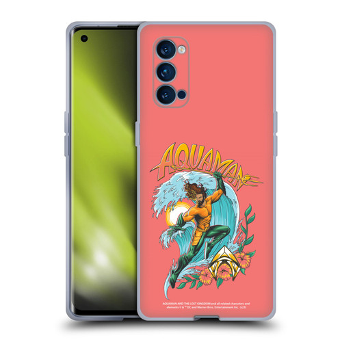 Aquaman And The Lost Kingdom Graphics Arthur Curry Art Soft Gel Case for OPPO Reno 4 Pro 5G