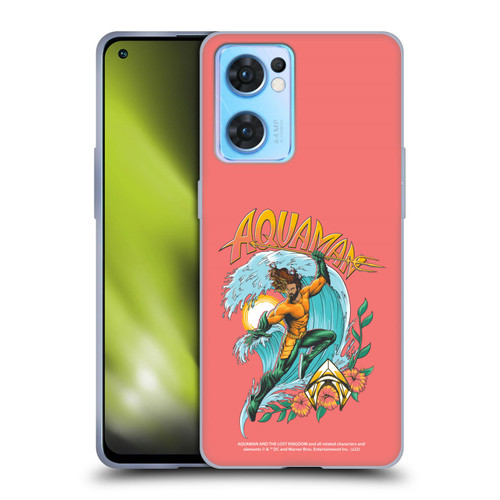 Aquaman And The Lost Kingdom Graphics Arthur Curry Art Soft Gel Case for OPPO Reno7 5G / Find X5 Lite