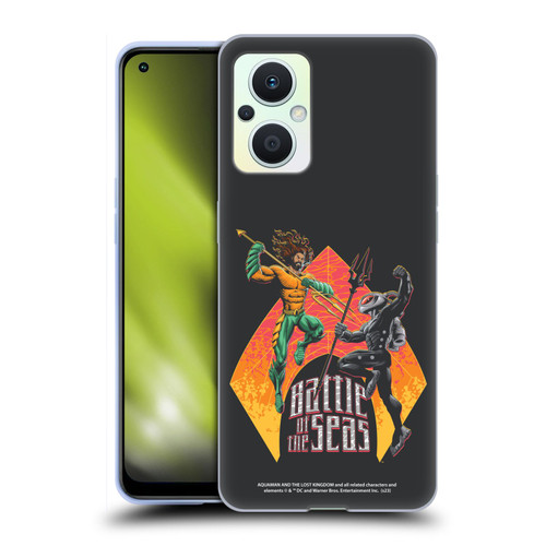 Aquaman And The Lost Kingdom Graphics Battle Of The Seas Soft Gel Case for OPPO Reno8 Lite