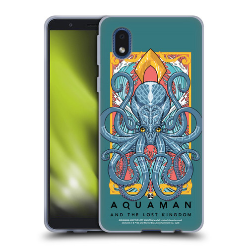 Aquaman And The Lost Kingdom Graphics Topo Soft Gel Case for Samsung Galaxy A01 Core (2020)