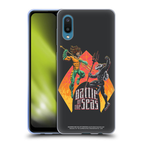 Aquaman And The Lost Kingdom Graphics Battle Of The Seas Soft Gel Case for Samsung Galaxy A02/M02 (2021)