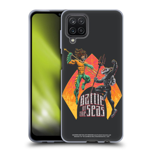 Aquaman And The Lost Kingdom Graphics Battle Of The Seas Soft Gel Case for Samsung Galaxy A12 (2020)