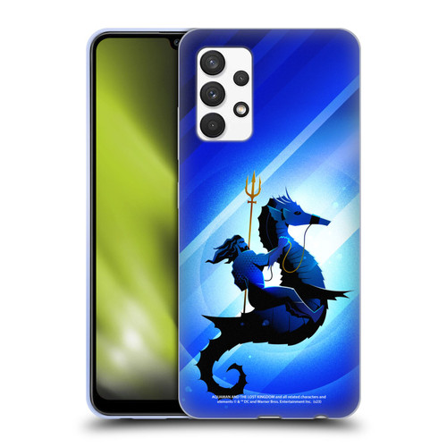 Aquaman And The Lost Kingdom Graphics Arthur Curry And Storm Soft Gel Case for Samsung Galaxy A32 (2021)
