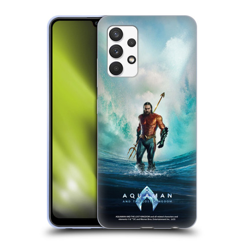 Aquaman And The Lost Kingdom Graphics Poster Soft Gel Case for Samsung Galaxy A32 (2021)