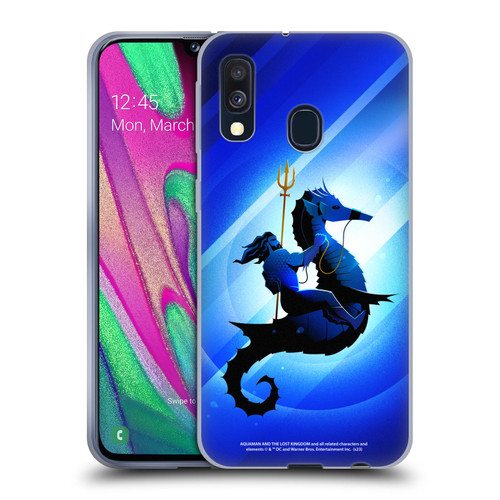 Aquaman And The Lost Kingdom Graphics Arthur Curry And Storm Soft Gel Case for Samsung Galaxy A40 (2019)