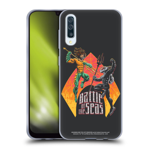 Aquaman And The Lost Kingdom Graphics Battle Of The Seas Soft Gel Case for Samsung Galaxy A50/A30s (2019)