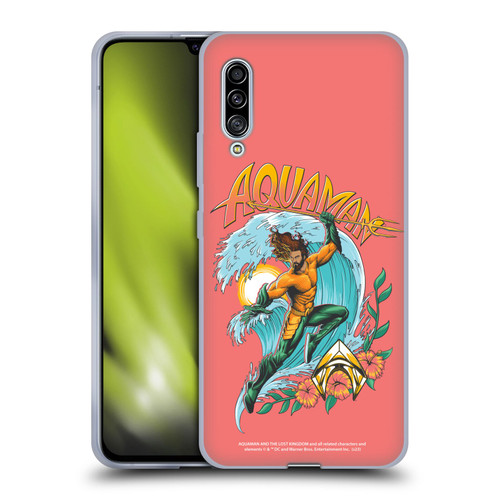 Aquaman And The Lost Kingdom Graphics Arthur Curry Art Soft Gel Case for Samsung Galaxy A90 5G (2019)