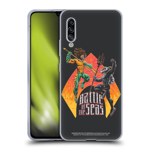 Aquaman And The Lost Kingdom Graphics Battle Of The Seas Soft Gel Case for Samsung Galaxy A90 5G (2019)
