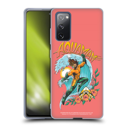 Aquaman And The Lost Kingdom Graphics Arthur Curry Art Soft Gel Case for Samsung Galaxy S20 FE / 5G
