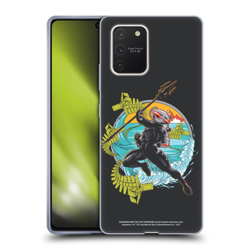 Aquaman And The Lost Kingdom Graphics Black Manta Art Soft Gel Case for Samsung Galaxy S10 Lite