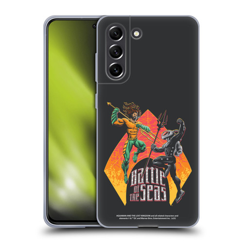Aquaman And The Lost Kingdom Graphics Battle Of The Seas Soft Gel Case for Samsung Galaxy S21 FE 5G