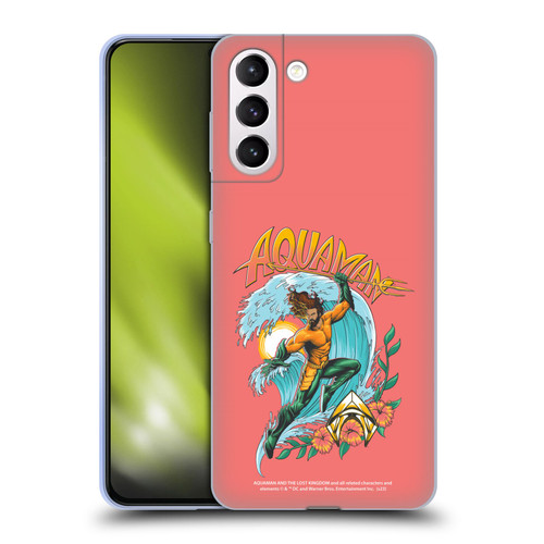 Aquaman And The Lost Kingdom Graphics Arthur Curry Art Soft Gel Case for Samsung Galaxy S21+ 5G