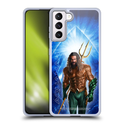 Aquaman And The Lost Kingdom Graphics Arthur Curry Soft Gel Case for Samsung Galaxy S21+ 5G
