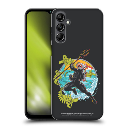Aquaman And The Lost Kingdom Graphics Black Manta Art Soft Gel Case for Samsung Galaxy M14 5G