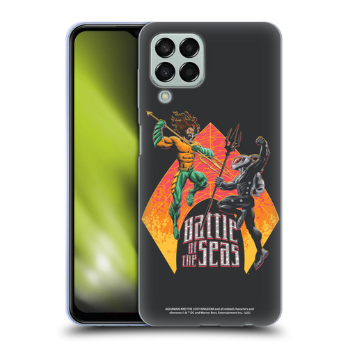 Aquaman And The Lost Kingdom Graphics Battle Of The Seas Soft Gel Case for Samsung Galaxy M33 (2022)