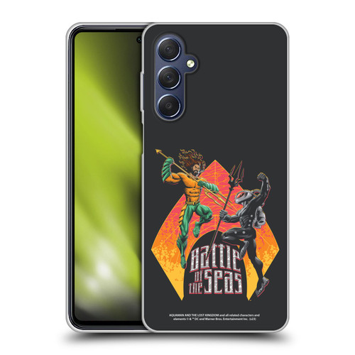 Aquaman And The Lost Kingdom Graphics Battle Of The Seas Soft Gel Case for Samsung Galaxy M54 5G