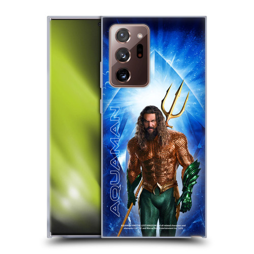Aquaman And The Lost Kingdom Graphics Arthur Curry Soft Gel Case for Samsung Galaxy Note20 Ultra / 5G