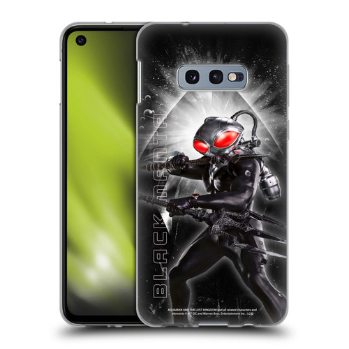 Aquaman And The Lost Kingdom Graphics Black Manta Soft Gel Case for Samsung Galaxy S10e