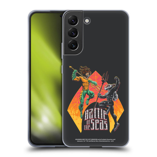 Aquaman And The Lost Kingdom Graphics Battle Of The Seas Soft Gel Case for Samsung Galaxy S22+ 5G