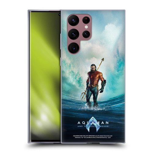Aquaman And The Lost Kingdom Graphics Poster Soft Gel Case for Samsung Galaxy S22 Ultra 5G