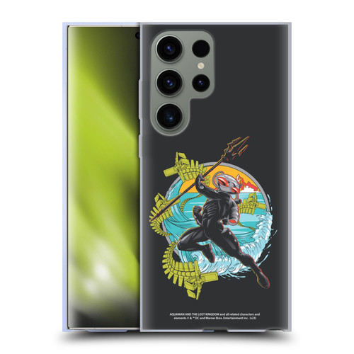 Aquaman And The Lost Kingdom Graphics Black Manta Art Soft Gel Case for Samsung Galaxy S23 Ultra 5G