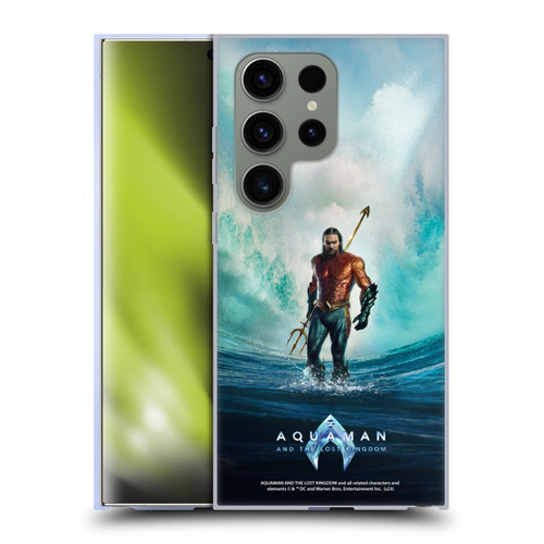 Aquaman And The Lost Kingdom Graphics Poster Soft Gel Case for Samsung Galaxy S24 Ultra 5G