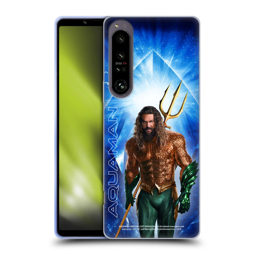 Aquaman And The Lost Kingdom Graphics Arthur Curry Soft Gel Case for Sony Xperia 1 IV