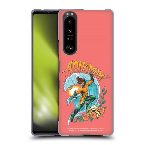Aquaman And The Lost Kingdom Graphics Arthur Curry Art Soft Gel Case for Sony Xperia 1 III