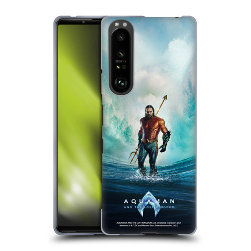 Aquaman And The Lost Kingdom Graphics Poster Soft Gel Case for Sony Xperia 1 III