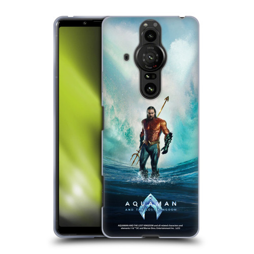 Aquaman And The Lost Kingdom Graphics Poster Soft Gel Case for Sony Xperia Pro-I
