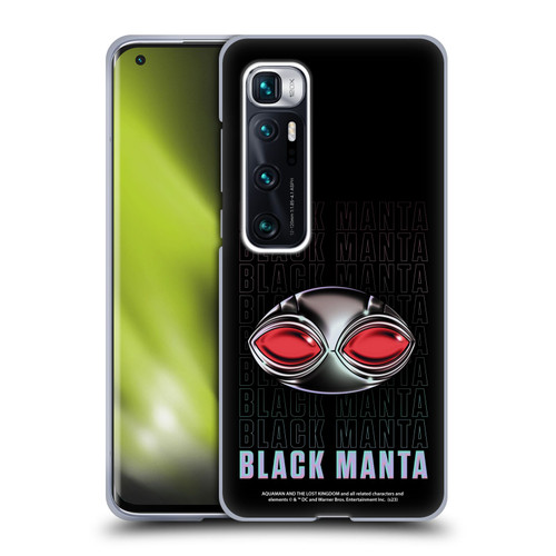 Aquaman And The Lost Kingdom Graphics Black Manta Helmet Soft Gel Case for Xiaomi Mi 10 Ultra 5G