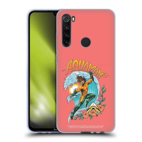 Aquaman And The Lost Kingdom Graphics Arthur Curry Art Soft Gel Case for Xiaomi Redmi Note 8T