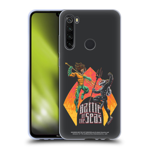 Aquaman And The Lost Kingdom Graphics Battle Of The Seas Soft Gel Case for Xiaomi Redmi Note 8T