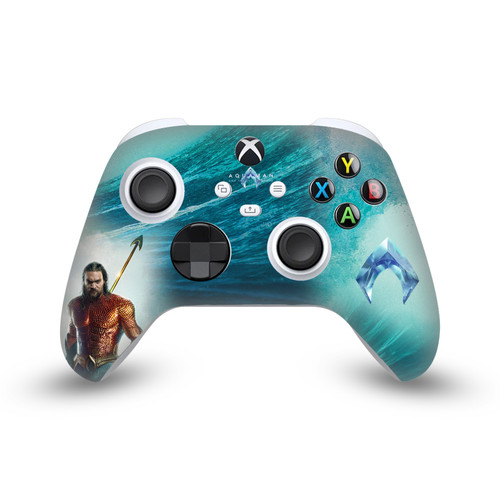 Aquaman And The Lost Kingdom Graphics Poster Vinyl Sticker Skin Decal Cover for Microsoft Xbox Series X / Series S Controller