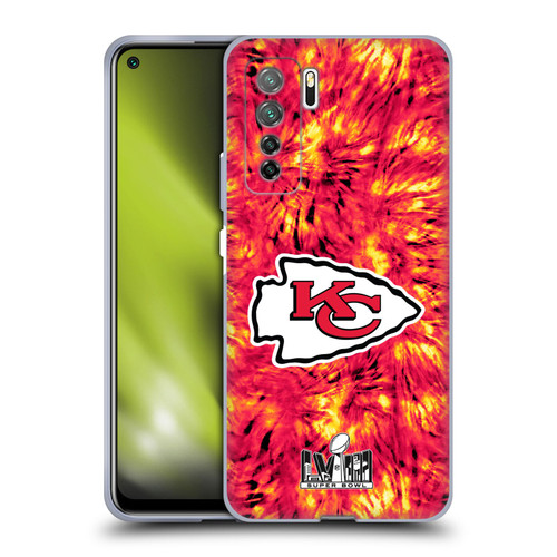 NFL 2024 Super Bowl LVIII Champions Kansas City Chiefs Tie Dye Soft Gel Case for Huawei Nova 7 SE/P40 Lite 5G