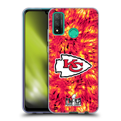 NFL 2024 Super Bowl LVIII Champions Kansas City Chiefs Tie Dye Soft Gel Case for Huawei P Smart (2020)