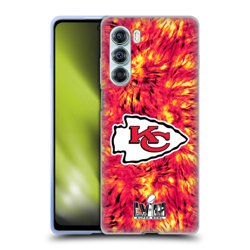 NFL 2024 Super Bowl LVIII Champions Kansas City Chiefs Tie Dye Soft Gel Case for Motorola Edge S30 / Moto G200 5G