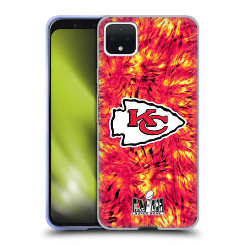 NFL 2024 Super Bowl LVIII Champions Kansas City Chiefs Tie Dye Soft Gel Case for Google Pixel 4 XL