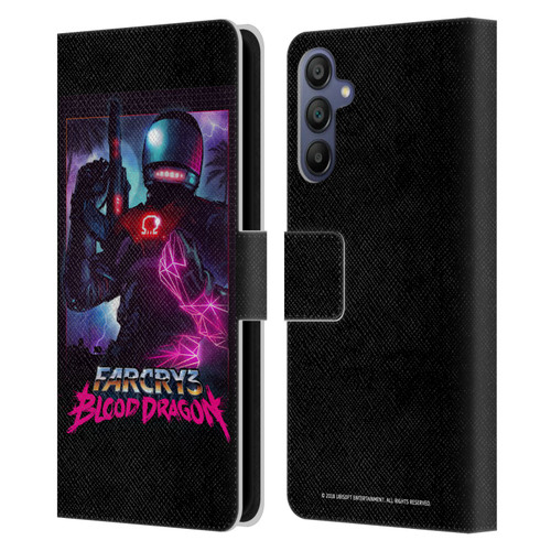 Far Cry 3 Blood Dragon Key Art Omega Leather Book Wallet Case Cover For Samsung Galaxy A15