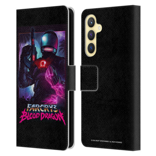 Far Cry 3 Blood Dragon Key Art Omega Leather Book Wallet Case Cover For Samsung Galaxy S23 FE 5G