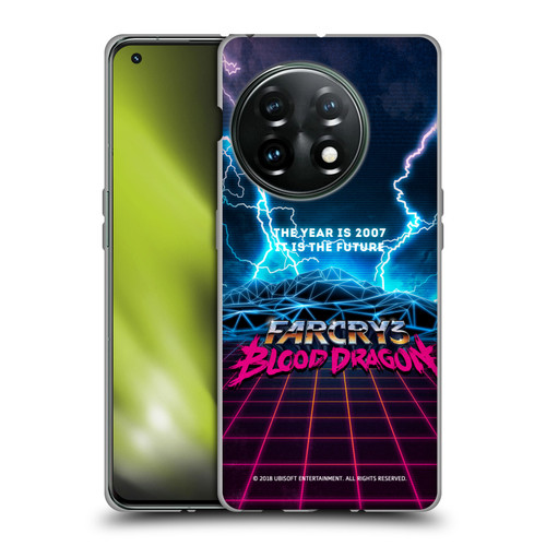 Far Cry 3 Blood Dragon Key Art Logo Soft Gel Case for OnePlus 11 5G