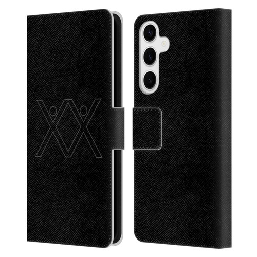 BROS Logo Art New Leather Book Wallet Case Cover For Samsung Galaxy S24+ 5G