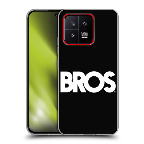 BROS Logo Art Text Soft Gel Case for Xiaomi 13 5G