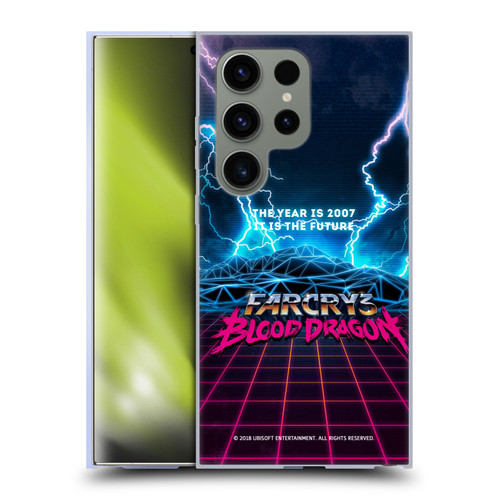 Far Cry 3 Blood Dragon Key Art Logo Soft Gel Case for Samsung Galaxy S24 Ultra 5G