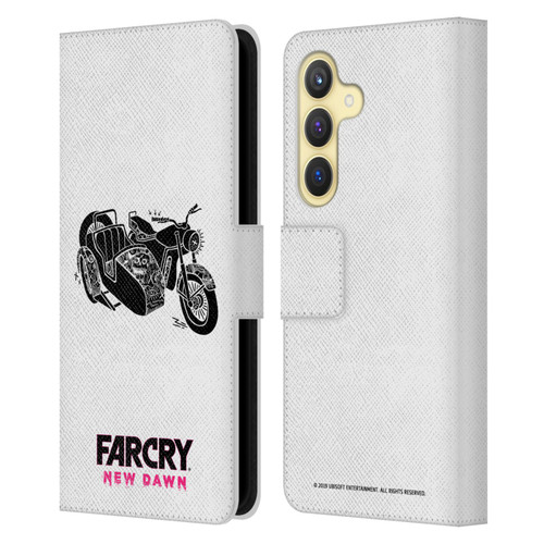 Far Cry New Dawn Graphic Images Sidecar Leather Book Wallet Case Cover For Samsung Galaxy S24 5G